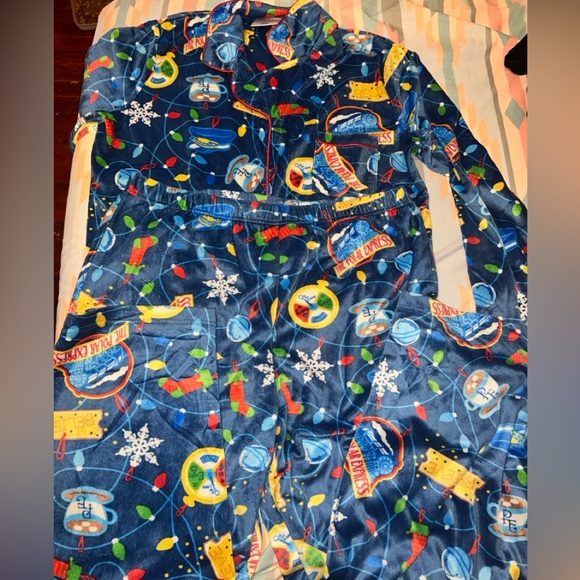 The polar express pajama set woman size xl - Picture 1 of 7